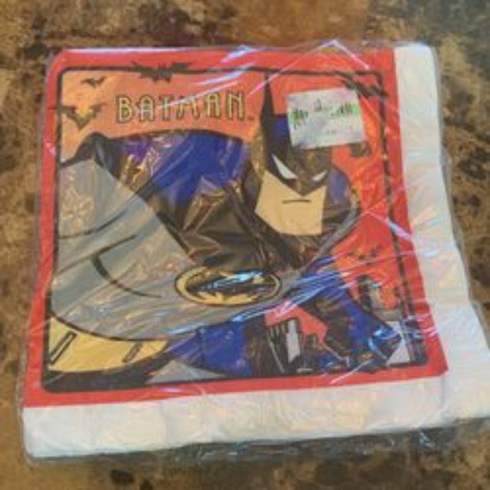 1993 Batman The Animated Series Napkins